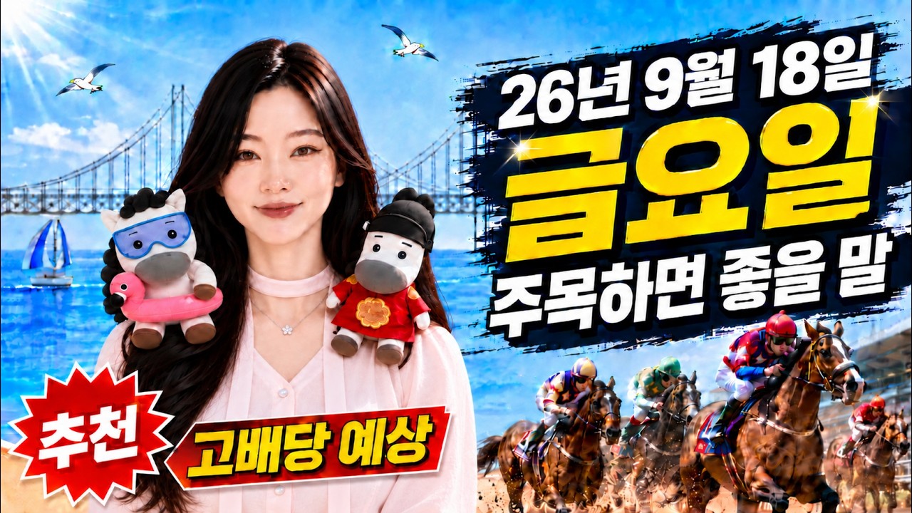 2026년 9월 18일 금요일 부산 고배당 예상 마필