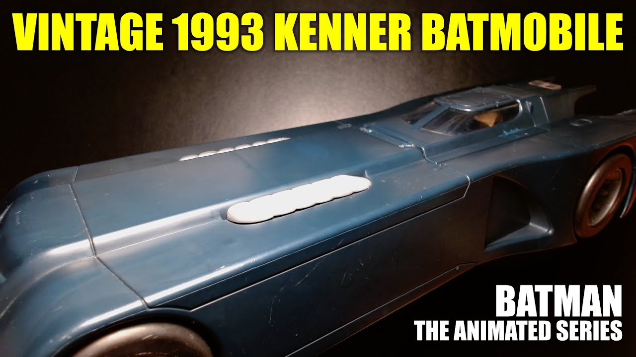 Batman Batmobile Batman The Animated Series Vintage 1993 Kenner