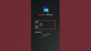CSS Position Explained: Relative vs Absolute in 1 Minute 🚀💻