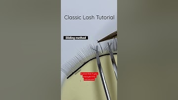 Classic Eyelash Extension Tutorial