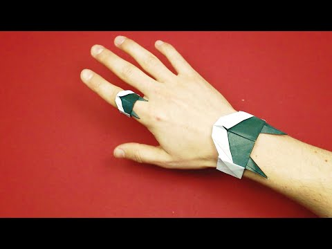 Origami bracelet Batman (Yakomoga)