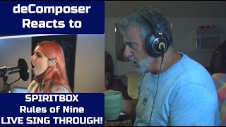 Old Composer REACTS to SPIRITBOX RULE OF NINE live one-take performance | Composers POV 🤘