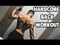 Shredded back workout w 17 year old dekel kabeli