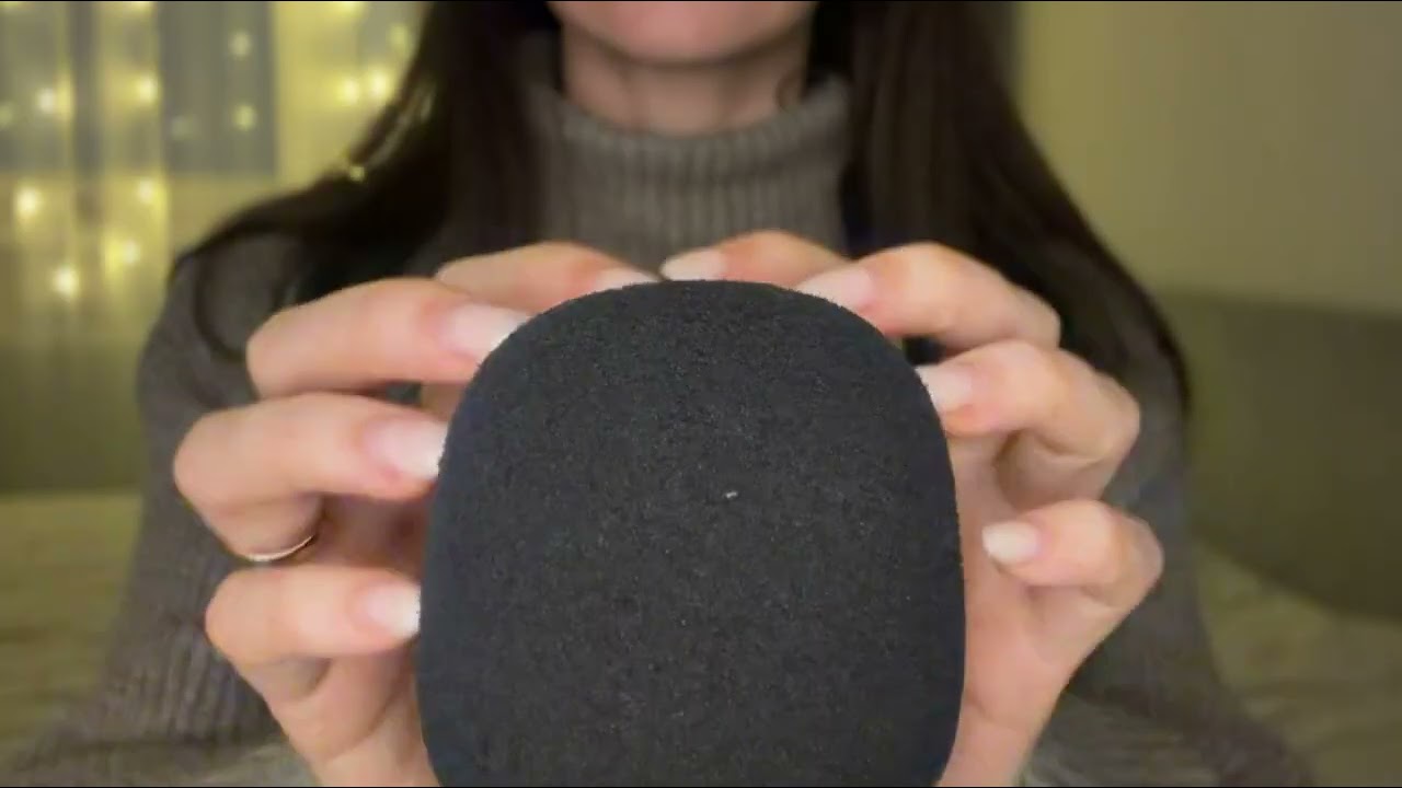 ASMR  mic scratching with no talking and no background sounds, for deep sleep and recovery