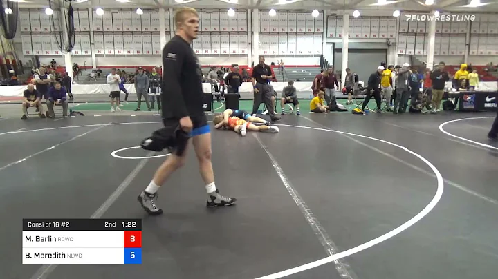 61 Kg Consolation - Matthew Berlin, Rabid Dawg Wre...