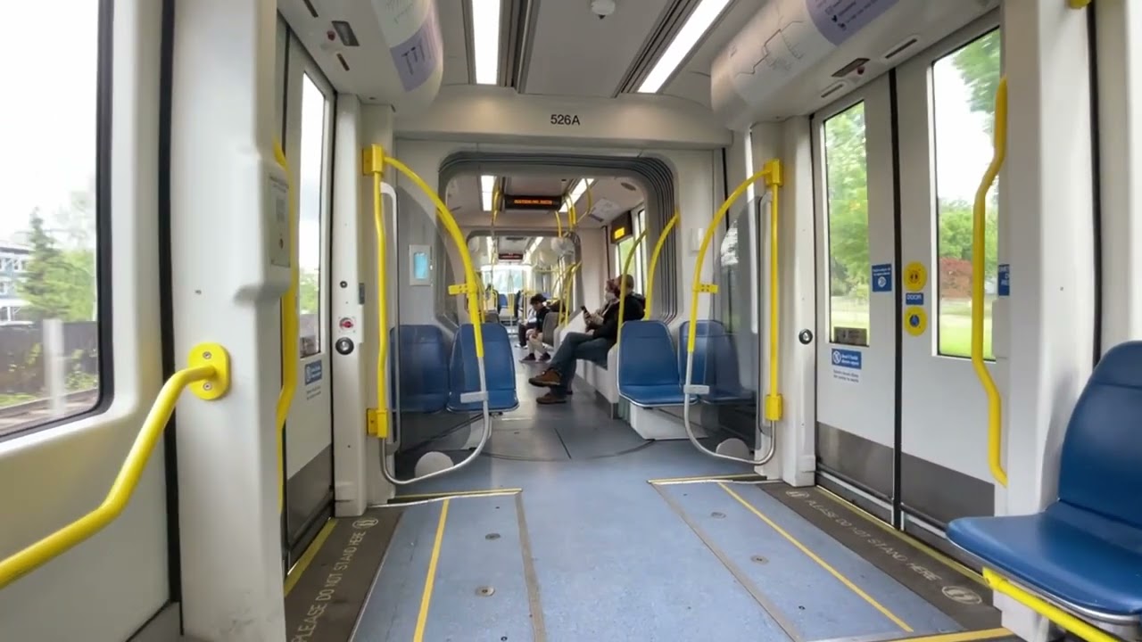 Trimet MAX Blue Line from Hatfield Gov Center to Sunset TC