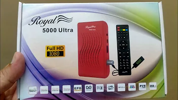 أقوى جهاز استقبال ريسيفر رويال 5000 الترا Royal 5000 Ultra 