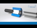 Seamless extrusion of aluminium tubes indirect