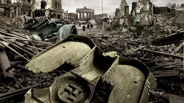 Como a Alemanha foi dividida com o término da Segunda Guerra Mundial?