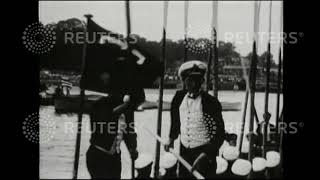 1921 Prince Edward of Wales attends Prize Day on HMS Worcester