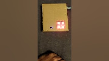 AutoMatic Dice using 8x8 matrix and Ir sensor