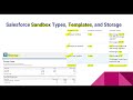 Salesforce Sandbox Management - Salesforce Sandbox Types, Templates, and Storage