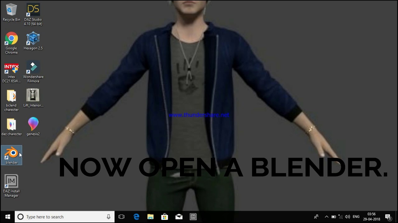 how to import and export charecter from daz to blender cycle engine ...