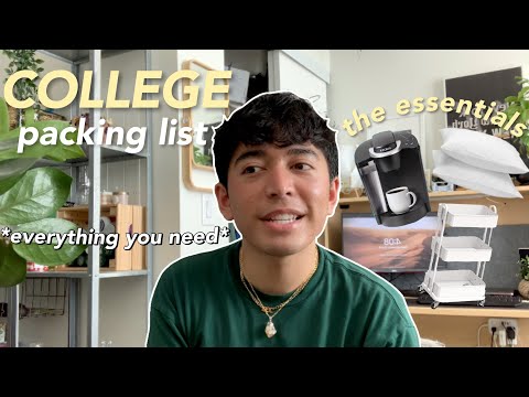 Wideo: Lista ławek w college'u: 30 przedmiotów, które musisz mieć na swojej liście