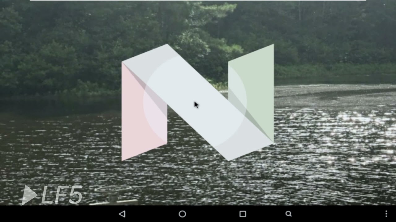 Android but the screen resolution gets smaller