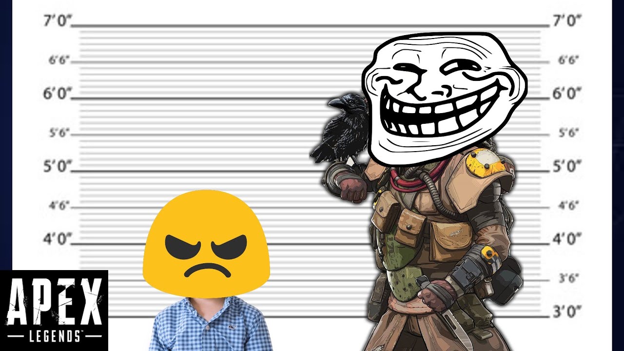 Apex Legends: Man its hard when your short :(