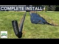 Downspout and Sump Pump Drain Pipe Extension