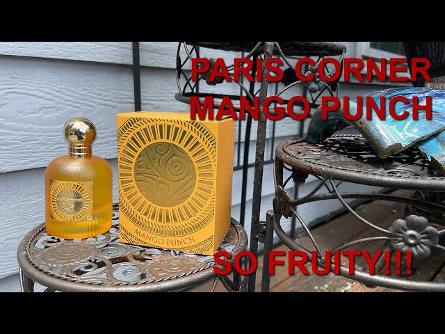 Paris Corner Mango Punch | Do You Love Mango's???? - YouTube