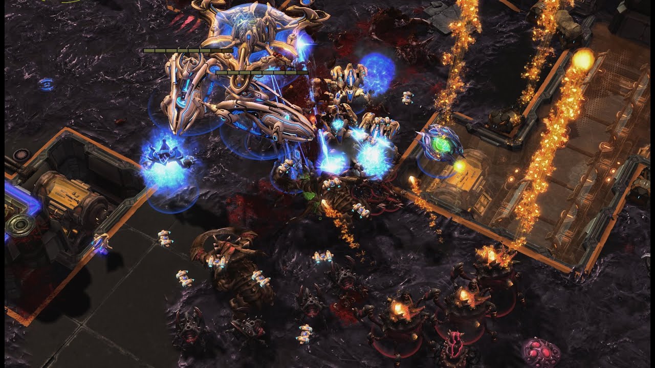 BLY DOING BLY THINGS 🇺🇦 (Z) vs Harstem 🇳🇱 (P) on Alcyone - StarCraft 2 ...