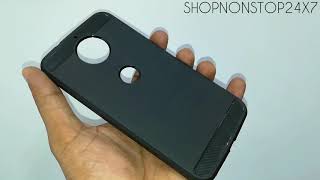 SNS Air Hyrbid Soft Silicon Back Case Cover For Motorola Moto G5s Plus screenshot 5