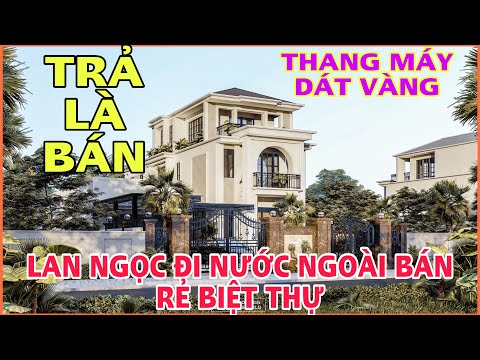 Video Biệt thự quận 12- Đi Mỹ định cư bán rẻ biệt thự thang... - youtube