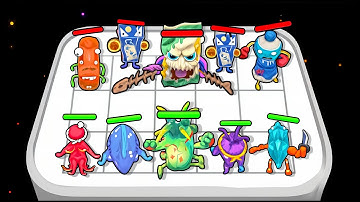 Merge Fish Battle 3D : Level Up Fish game in MAX LEVEL ⭐ ASMR GAMEPLAY  ( PART - 02 )