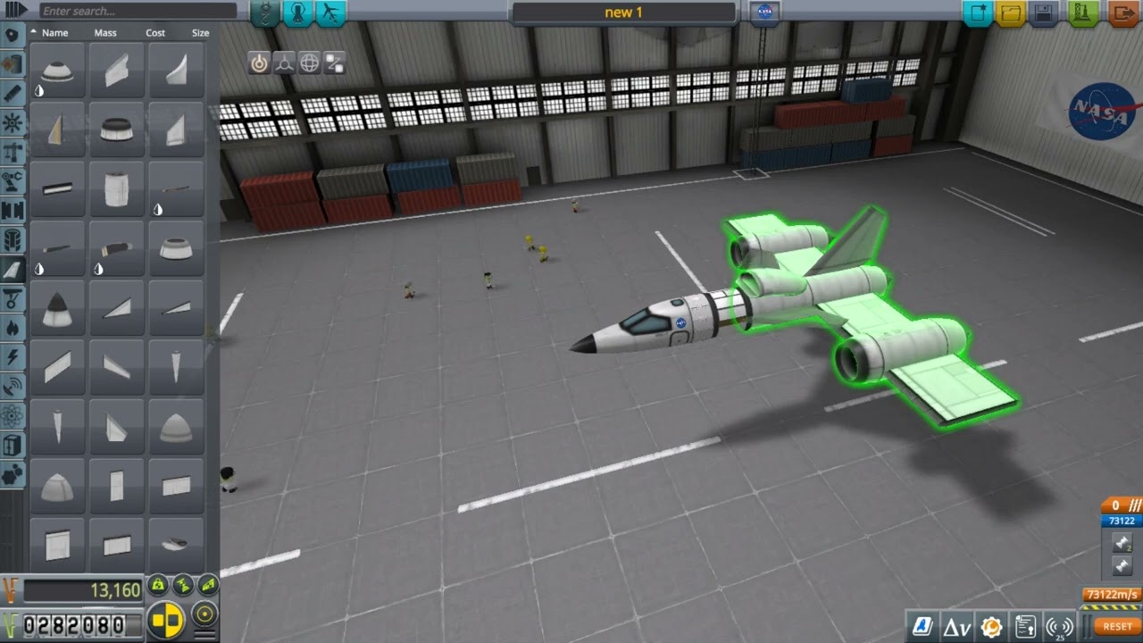 KSP Building a fast plane