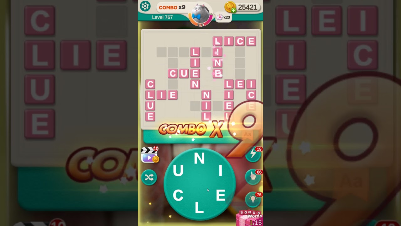 WORD VILLAS level 767