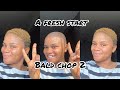I went Bald Again omg 😳 Bald chop 2/A fresh start 😁🎊🎊