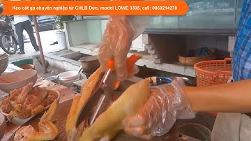 KÉO CẮT GÀ CHUYÊN NGHIỆP TỪ CHLB ĐỨC LOWE 3305