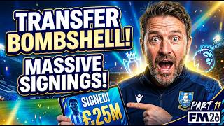 FM26 Sheffield Wednesday Live Rebuild From Transfer Embargo To Premier League Glory Part 11