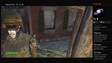 Modded Fallout 4 PS4 Pro Gameplay Part: 4 The Silent Main Character Glitch