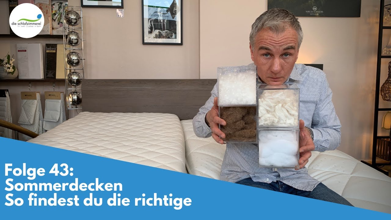 Welche Sommerdecke ist die richtige für mich?