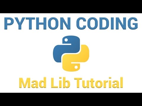 Python Coding - Mad Libs