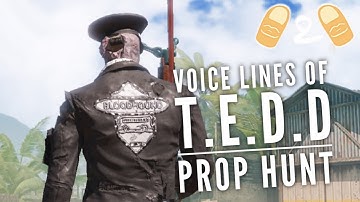 Call of Duty CODM COD Mobile Voice Lines of TEDD T.E.D.D Bus Driver in Easter Prop Hunt UHD 4K