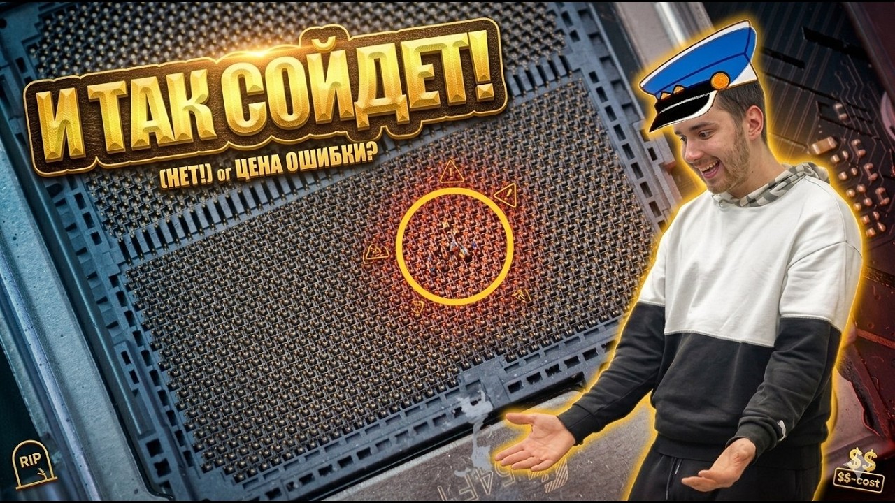 Клиент САМ собрал компьютер и он НЕ ВКЛЮЧИЛСЯ 🤬