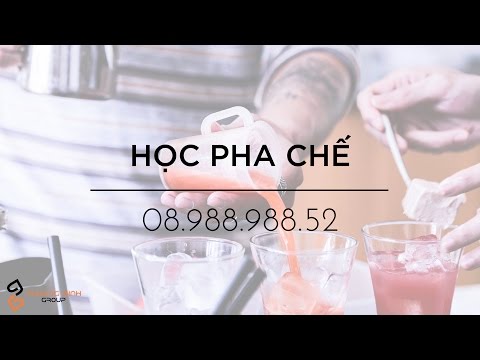 Video Khoá học pha chế cafe - Phương Bình Group - youtube