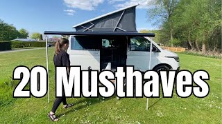 🤩 Das beste VW California Zubehör fürs Camping im Bulli 🚐