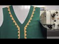 Beautiful neck design for sewing