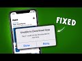 Fix iPhone App Store Download Problems – Apps Won’t Download