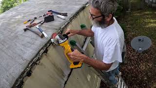 How to Replace Mobile Home Gutters. 2