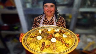 الرفيسة المغربية بالدجاج البلدي لذيذة مع مطبخ المزابية