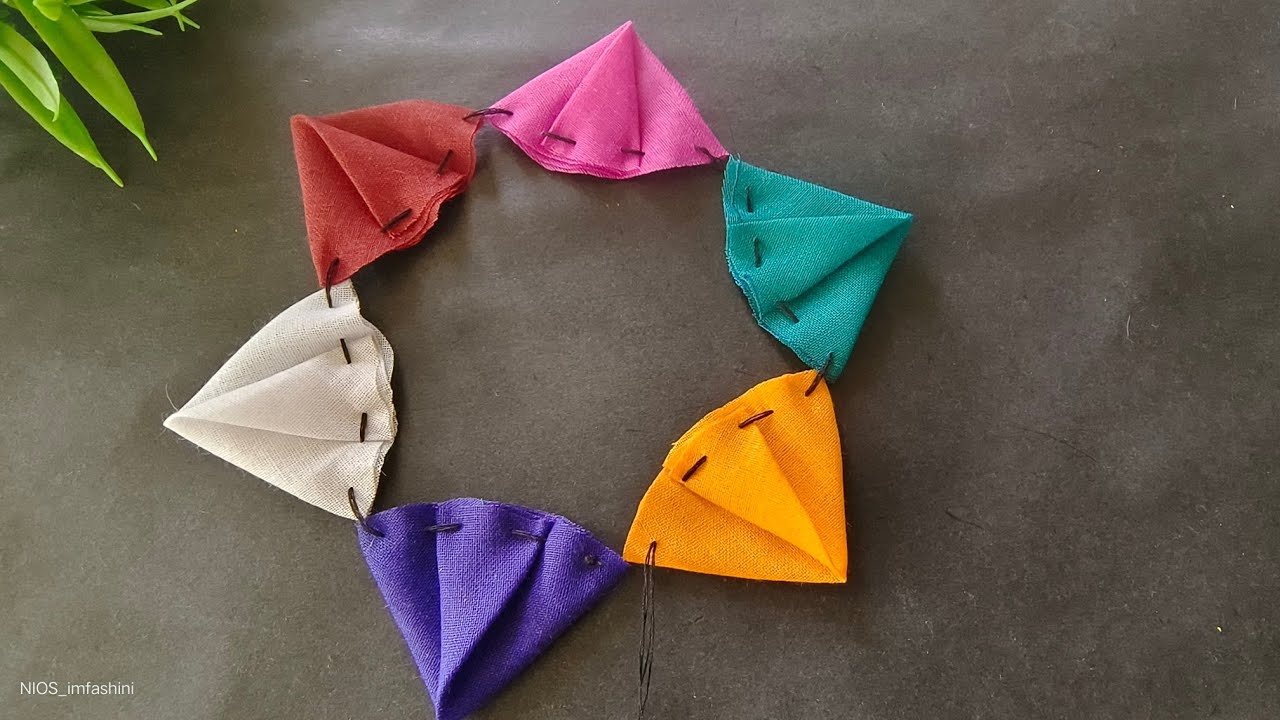 Episode:2247 It's So Beautiful💕💕Fabric Art And Creative Ideas 2