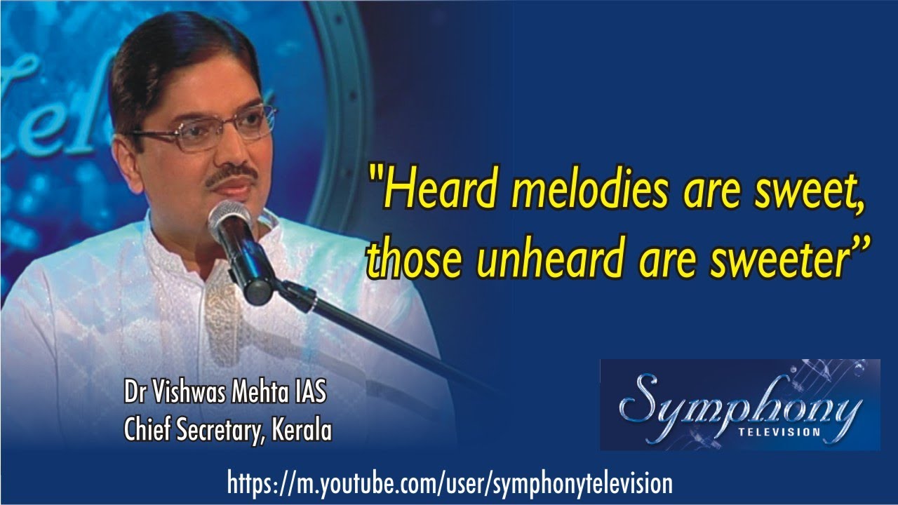 Symphony with Dr Vishwas Mehta, IAS - YouTube