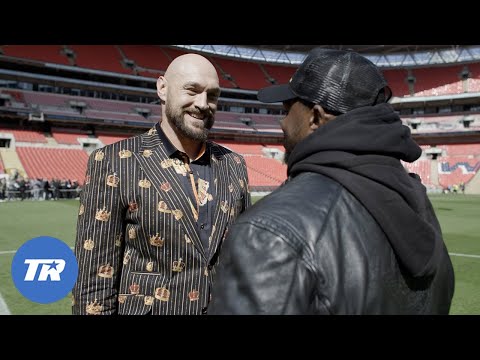 Behind the Scenes with Tyson Fury & Dillian Whyte Before & After Today's Press Confe