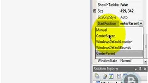 How to Make a Splash Screen in VB2008