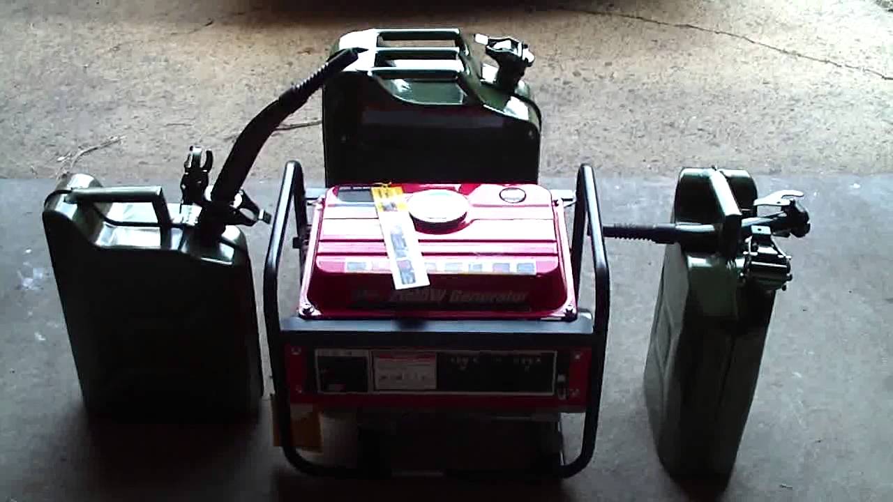 Emergency Generator Fuel Storage YouTube