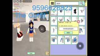 New Roblox Berry Avenue Cheerleader outfit codes!