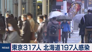 感染第３波か　東京都317人・北海道197人感染確認（2020年11月11日）