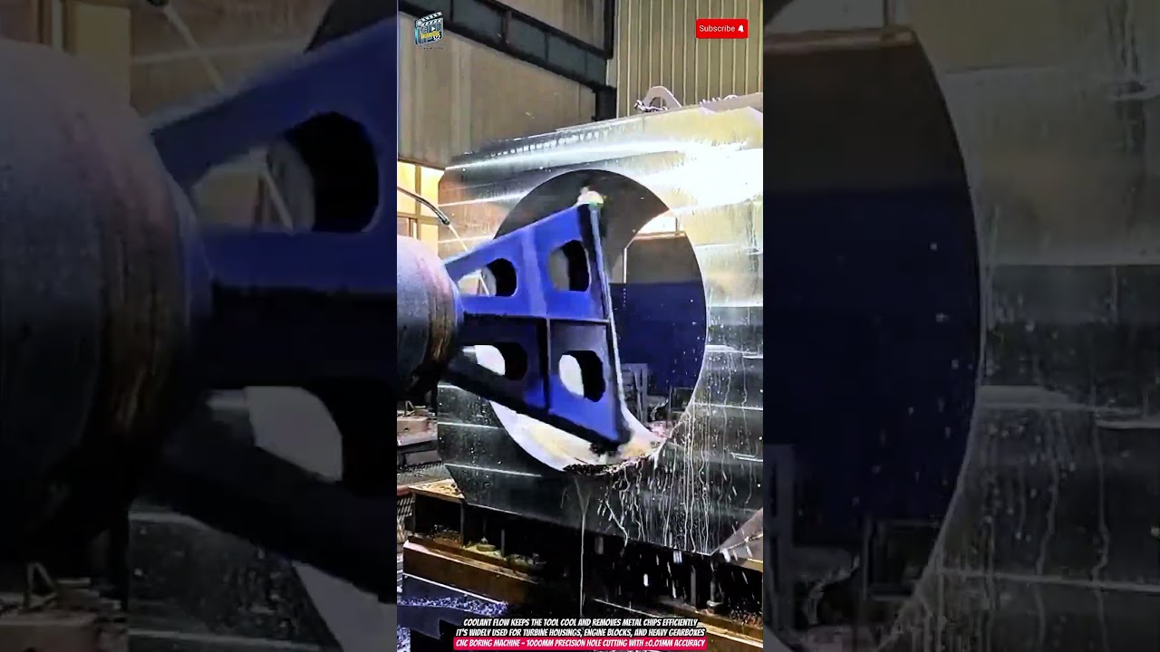 CNC Boring Machine – 1000mm Precision Hole Cutting with ±0.01mm Accuracy